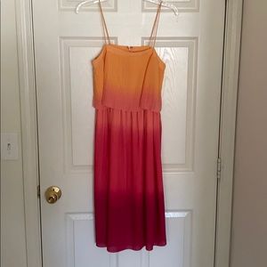 Leith ombre pleated sundress